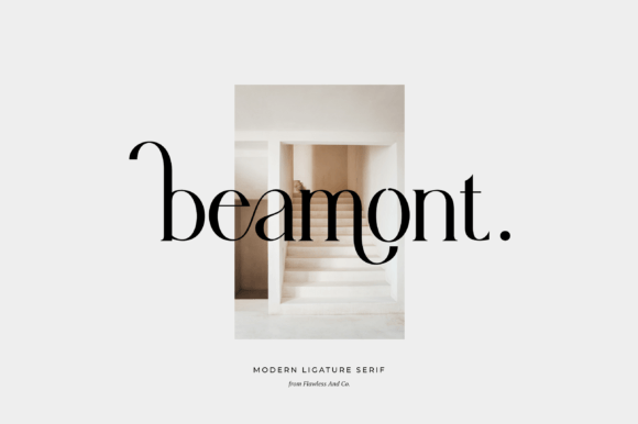 Beamont: A Serif Font Built for Editorial Storytelling