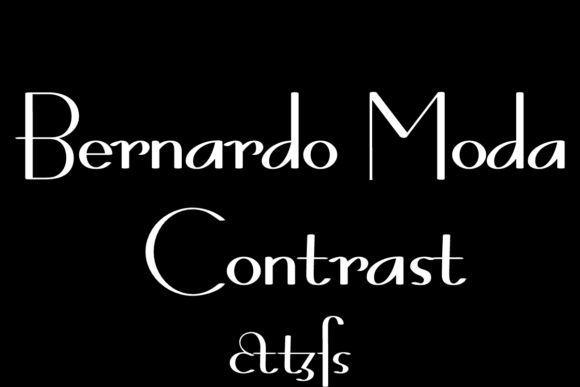 Bernardo Moda Contrast: A Refined Sans Serif for Editorial Layouts