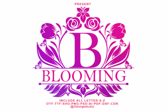 Blooming Monogram Typeface Review: Elevate Your Small Business Branding