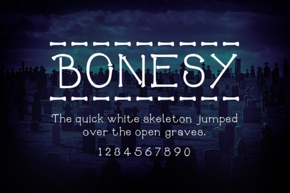 Bonesy: A Decorative Font for Small Business Branding That Stands Out