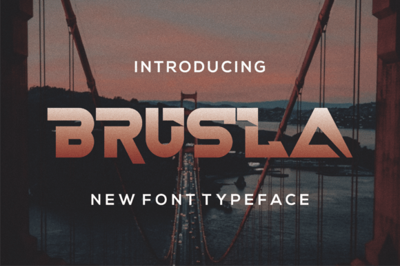 Brusla: A Slab Serif Font Built for Modern Brand Visibility