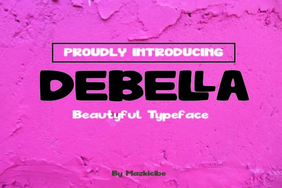 Debella: A Sweet Sans Serif Font for Campaign Headlines