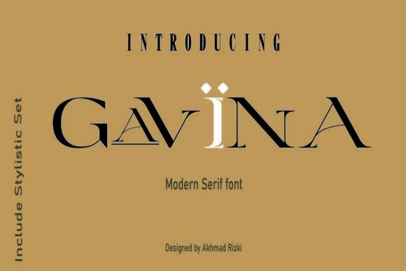 Gavina: A Serif Font for Thoughtful Editorial Design