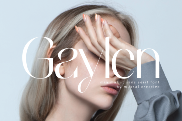Gaylen: A Modern Sans Serif Typeface for Branding