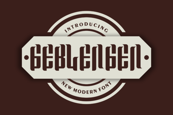Geblengen Font: The Slab Serif That Makes Your Campaign Clearer