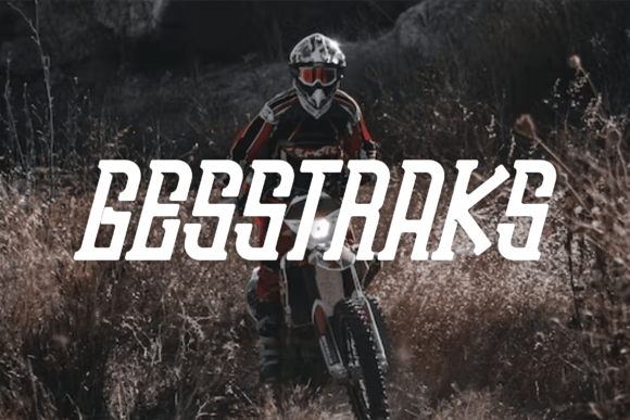 Gesstraks: A Modern Slab Serif Font for Polished Small Business Branding