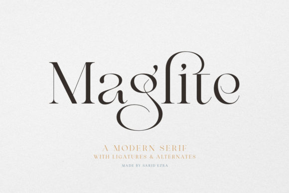 Maglite Font Review: A Serif Typeface for Modern Editorial Design