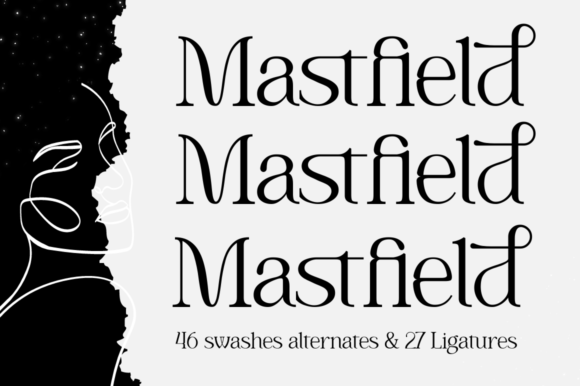 Mastfield: A Refined Serif Font for Handmade Products and Printables