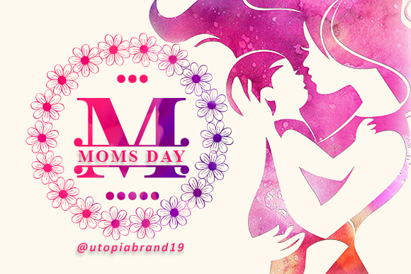 Moms Day Monogram: A Decorative Font with Editorial Heart