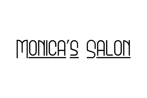Monica s Salon: Elegant Font for Handmade Creators