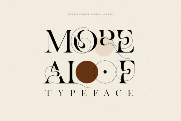 More Aloof: A Vintage Serif for Editorial Storytelling