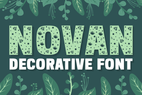 Novan Duo: A Designer's First Look at This Decorative Typeface