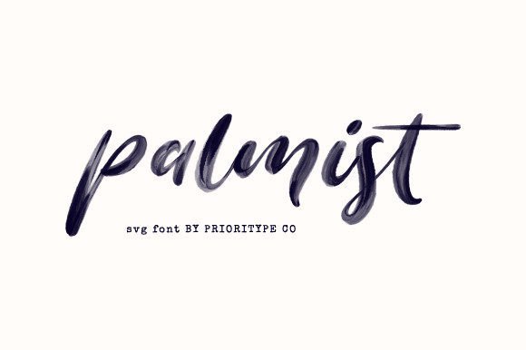 Palmist: A Web Designer's Take on This Painterly Script Font