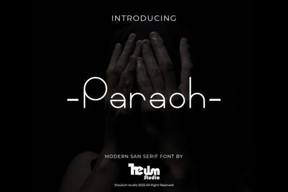 Paraoh: A Modern Sans Serif Font Inspired by Indonesian Tradition