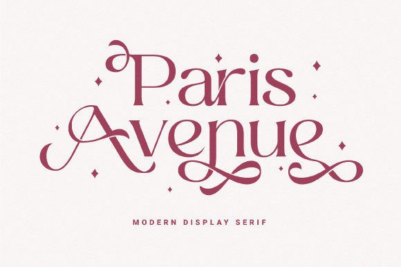 Paris Avenue: A Serif Font That Earns Its Keep