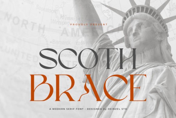 Scoth Brace: The Serif Font That Brings Editorial Warmth to Any Layout