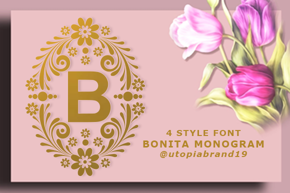 Why Bonita Monogram Became My Go-To Decorative Font for Campaign Visuals
