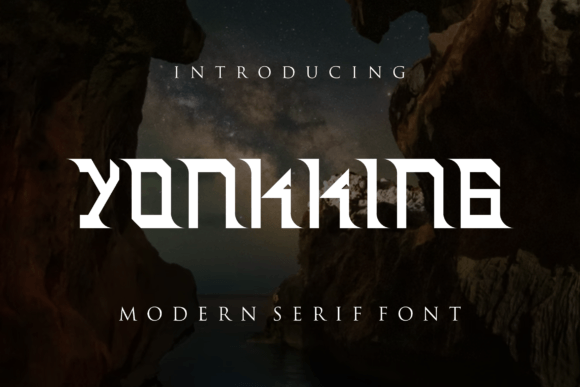 Yonkking: A Modern Serif Font for Thoughtful Editorial Design